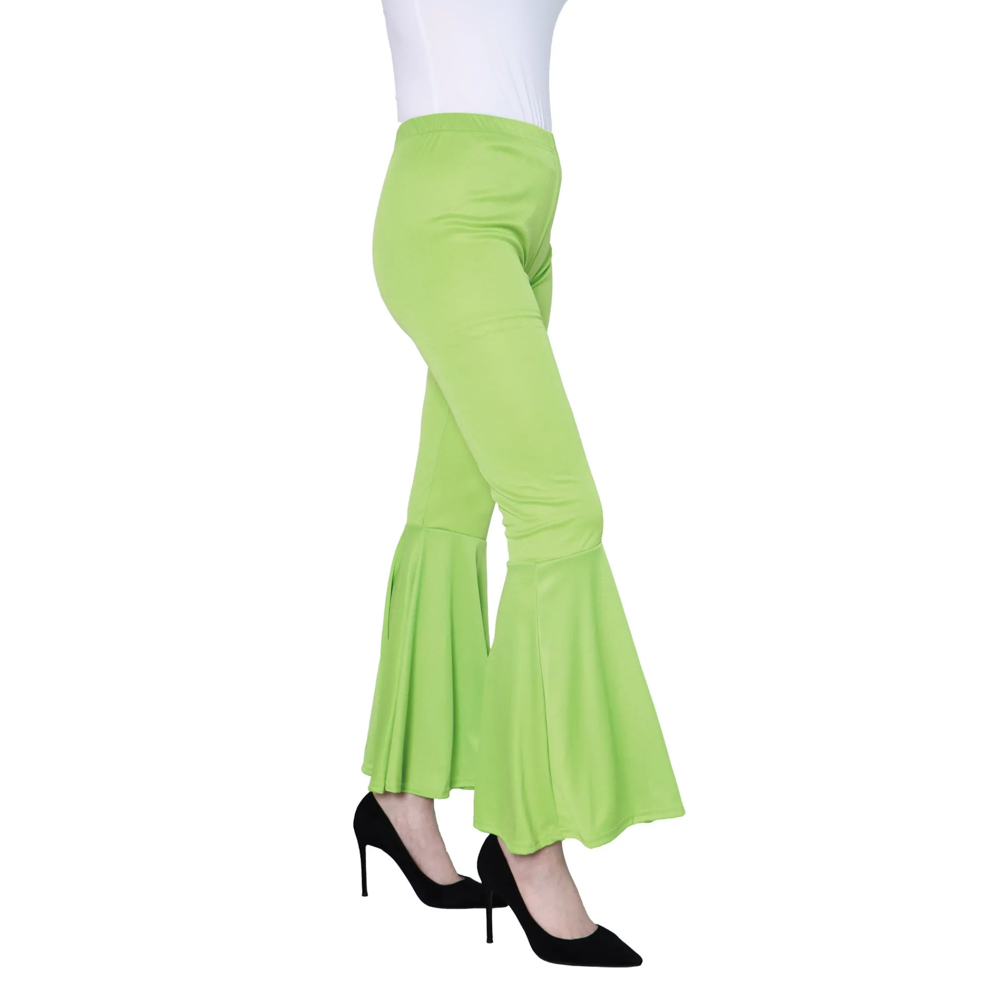 Van Cranenbroek Dameskostuums<Broek flair neon groen M/L