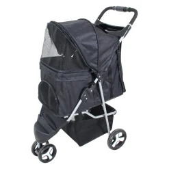 Friendly Pet Reizen Hond<Buggy hond zwart 47x100x80cm zwart