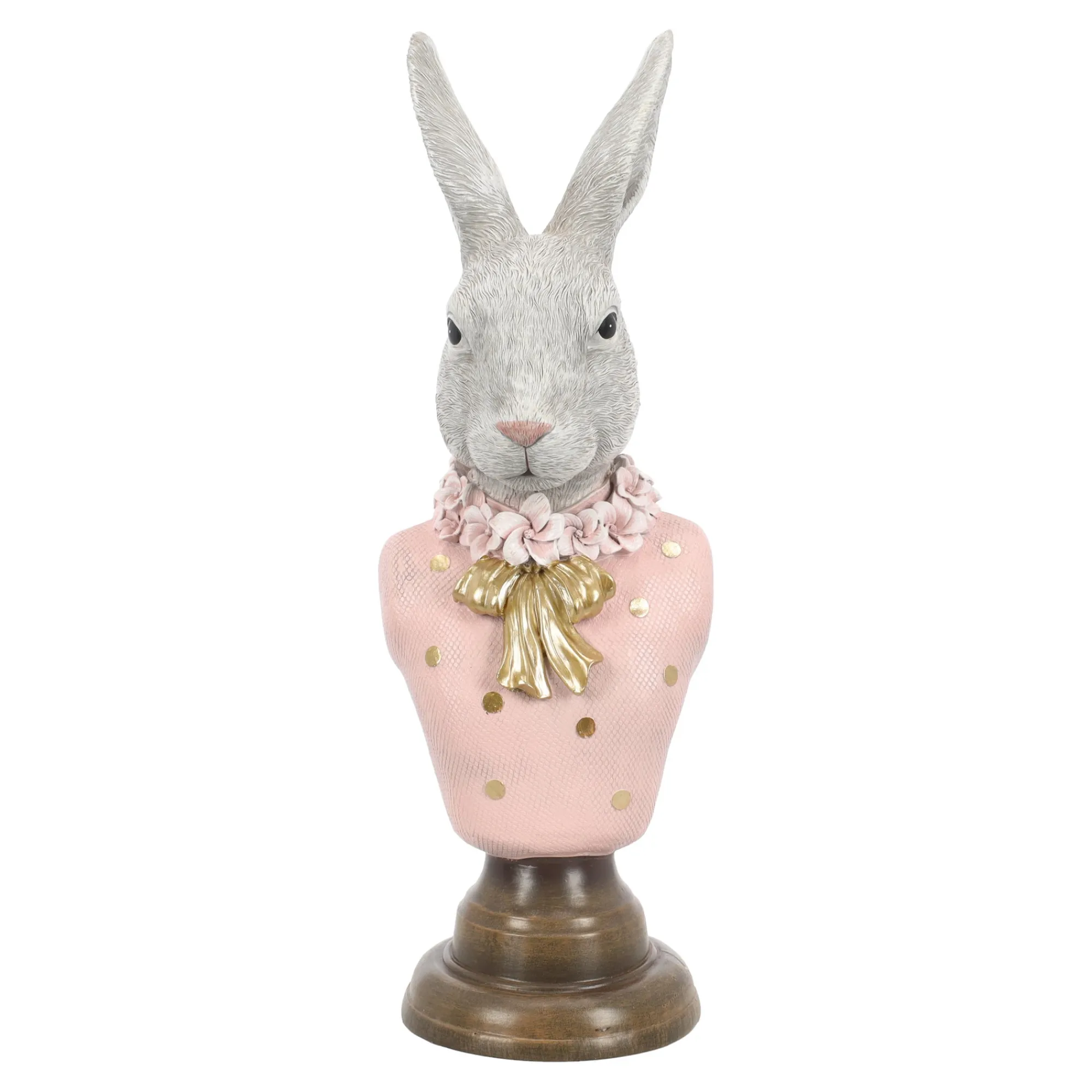O'malley Pasen<Buste konijn roze 39cm