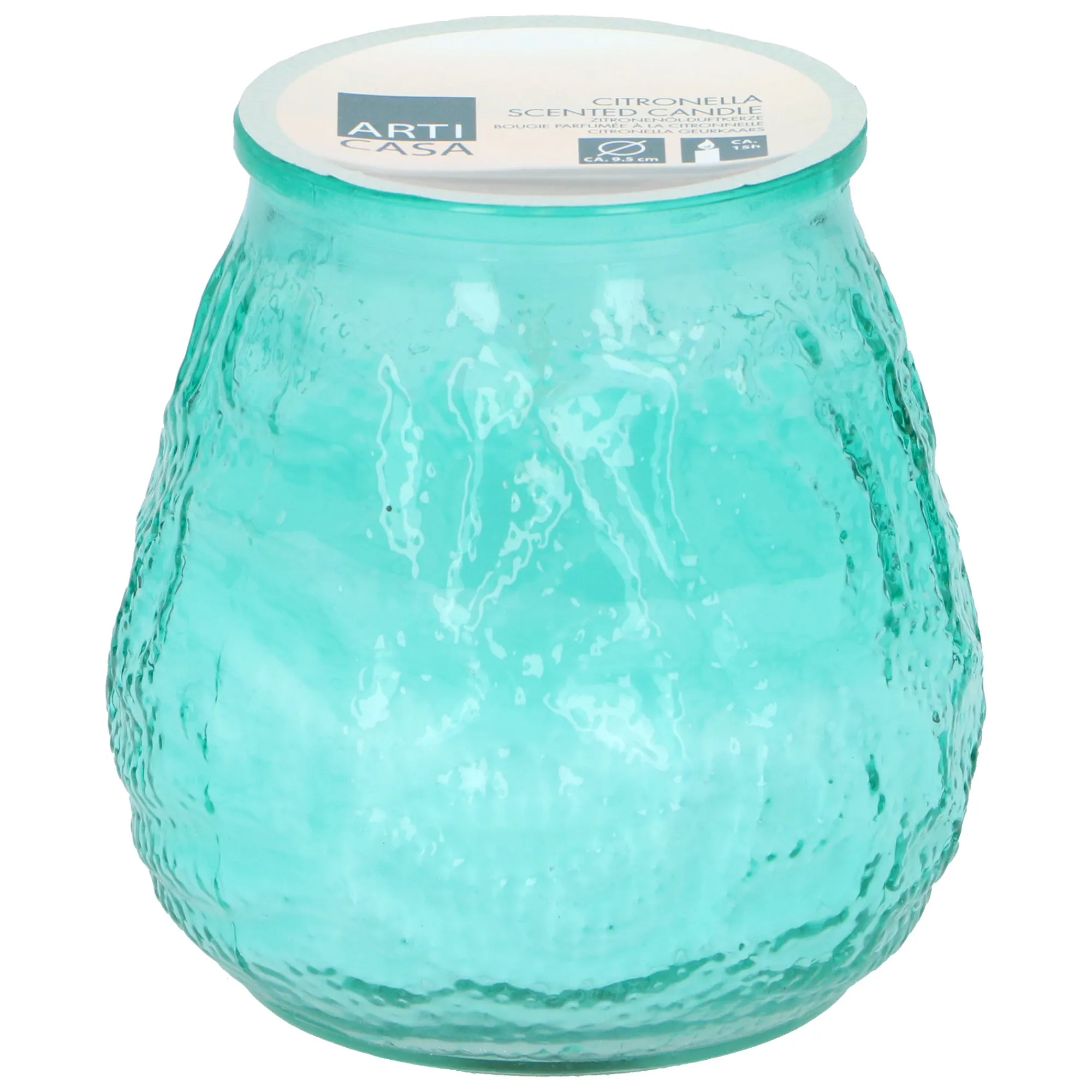 Arti Casa Kaarsen<Citronellakaars 9,8 x 9,8 cm diverse kleuren