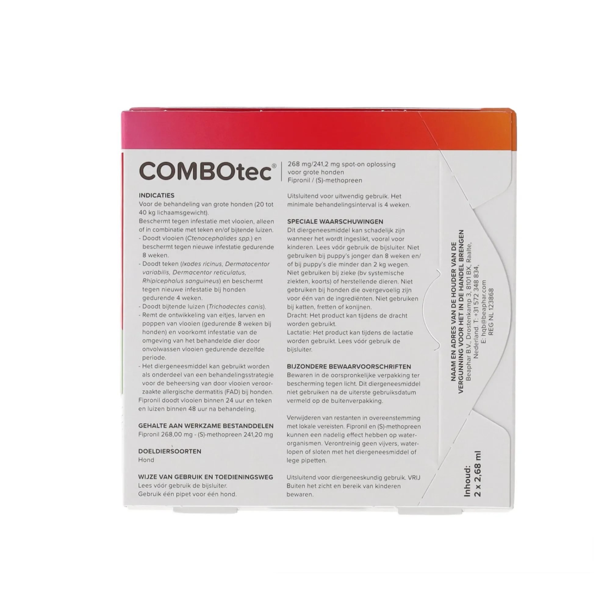 Beaphar Hondenverzorging<Combotec hond 20-40kg