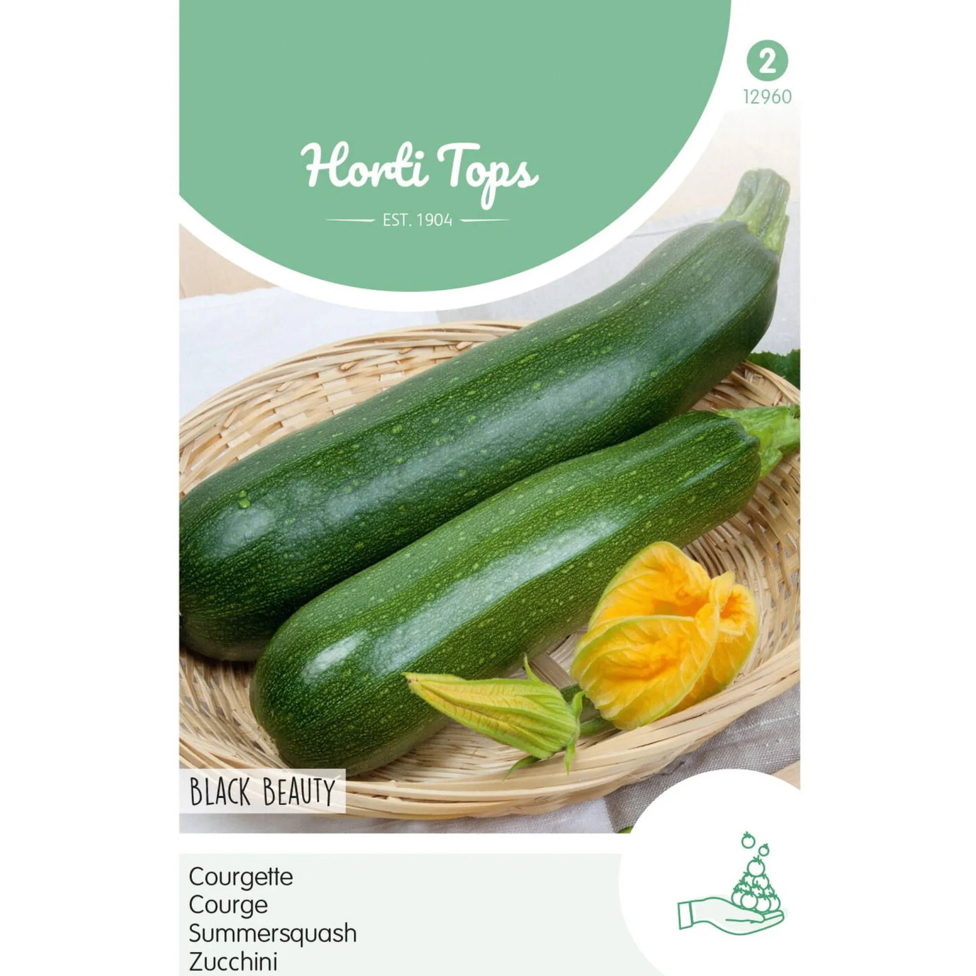 Horti Tops Moestuin<Courgette Black Beauty