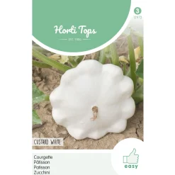 Horti Tops Moestuin<Courgette Custard White
