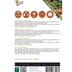 Buzzy Moestuin<Courgette Patio ster F1