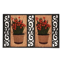 Van Cranenbroek Woondecoratie<Deurmat kokos rubber 45x75cm
