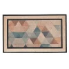 Woondecoratie<Deurmat triangle beige 75 x 45 cm