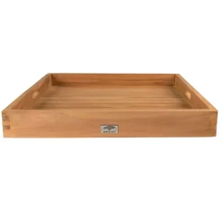 Bois le Duc Woondecoratie<Dienblad Rebais 40x40x8 teak
