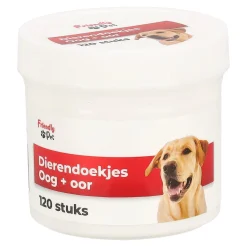 Friendly Pet Kattenverzorging|Hondenverzorging<Dierendoekjes oog+oor 120st