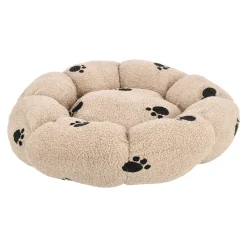 Friendly Pet Kattenmand|Hondenkussen<Dierenkussen flower grijs 58cm