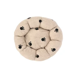 Friendly Pet Kattenmand|Hondenkussen<Dierenkussen flower grijs 58cm