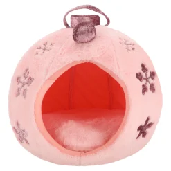 Friendly Pet Kattenmand|Hondenmand<Dierenmand kerstbal roze 45cm