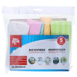 Dirt Devil Schoonmaken<Doek microvezel 35x35 5st