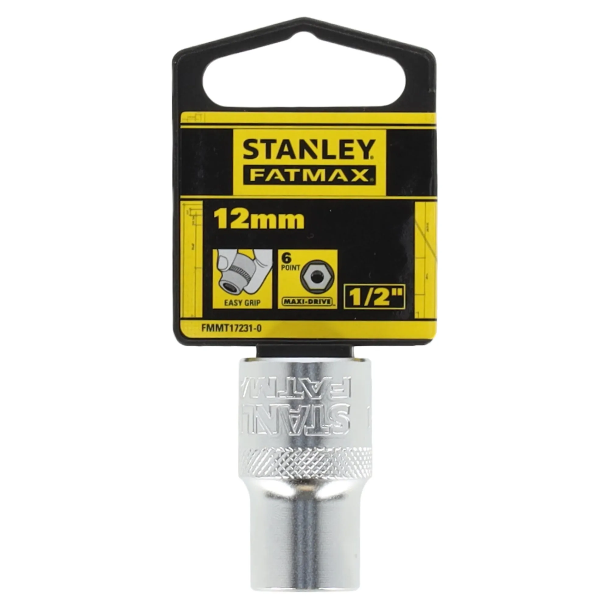 Stanley Handgereedschap<Dop 1/2" 12 mm