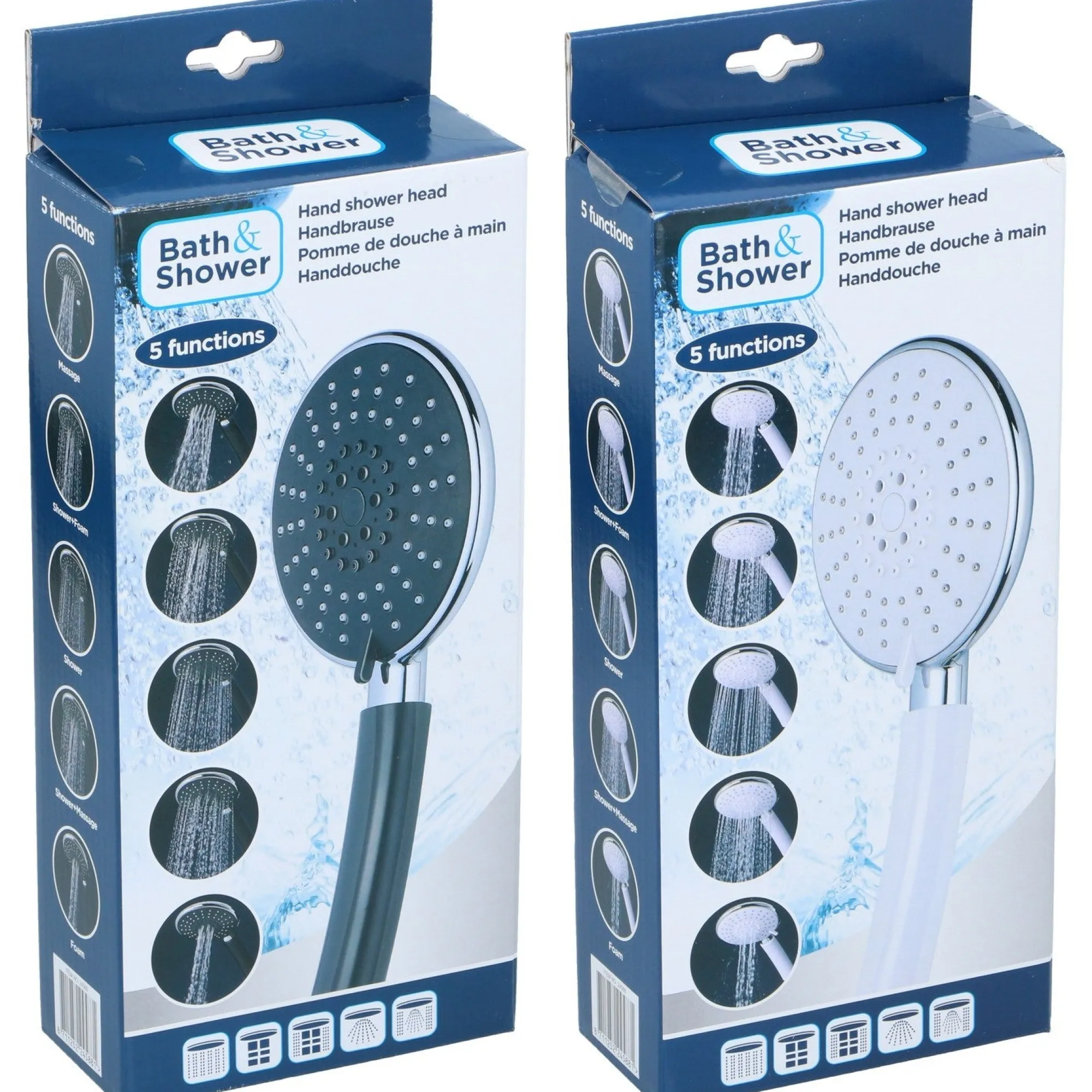 Bath&Shower Badkameraccessoires<Douchekop hand