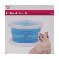 Friendly Pet Drinkfontein Kat<Drinkfontein blauw 2l FP