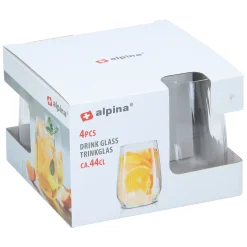 Alpina Koken & Tafelen<Drinkglas 440ml 4st