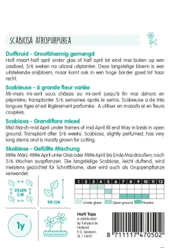 Horti Tops Moestuin<Duifkruid mix