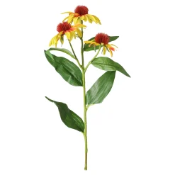 Mica Decorations Kunstplanten En Kunstbloemen<Echinacea geel 62 cm