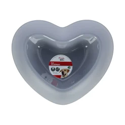 Friendly Pet Voerbak Kat|Drink- En Voerbak Hond<Eet en drinkpot hart blauw 400 ml