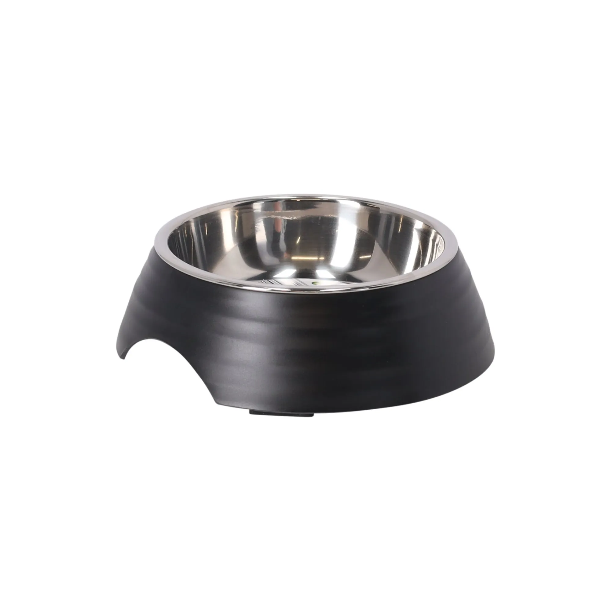 Friendly Pet Drink- En Voerbak Hond<Eetpot hond ribbel zwart 160ml