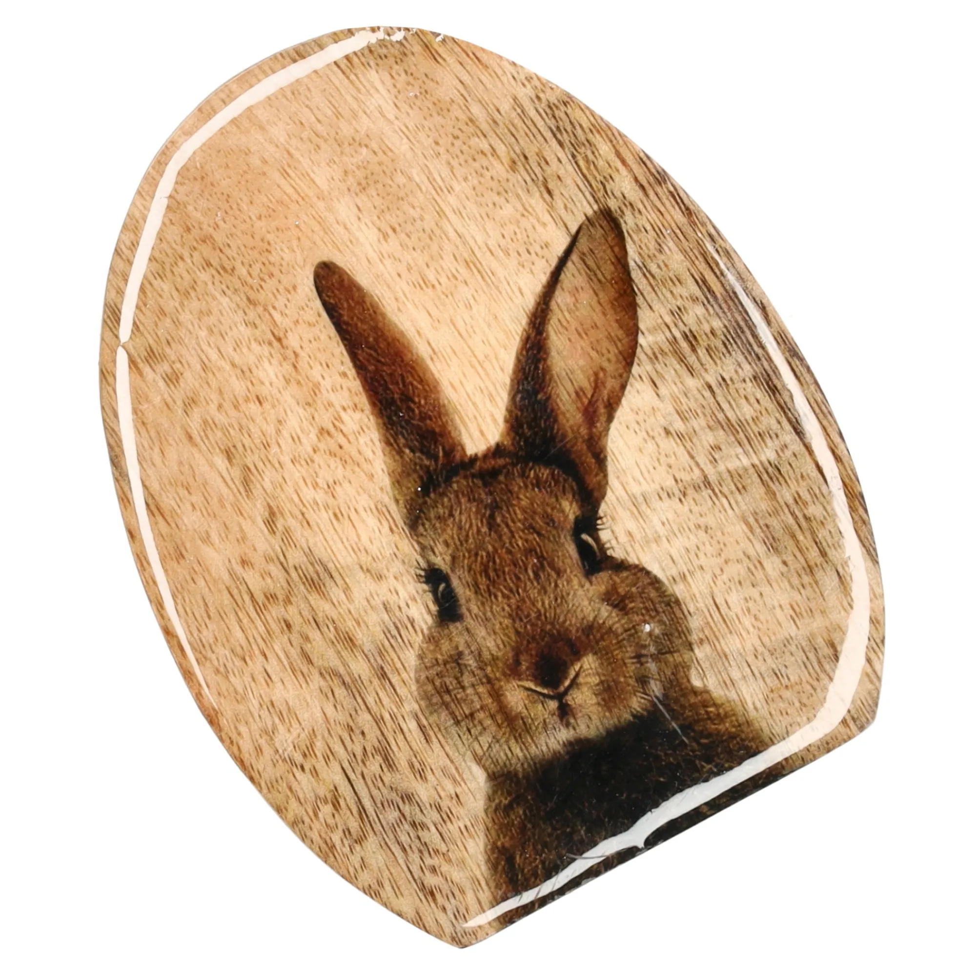 O'malley Pasen<Ei hout konijn 15cm