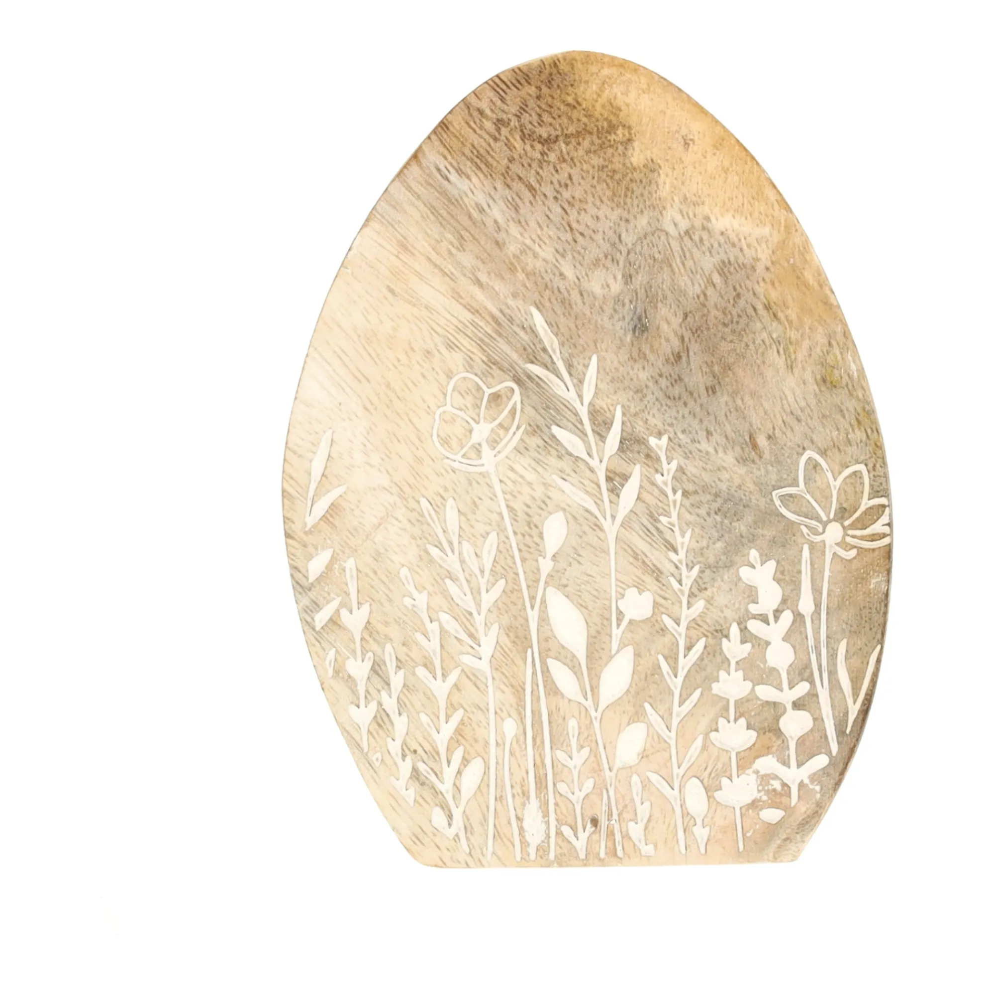 O'malley Pasen<Ei staand bloem hout 12 cm
