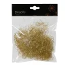Decoris Kerstdecoratie<Engelenhaar messing goud