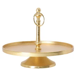 O'malley Koken & Tafelen|Woondecoratie<Etagere alu 25 cm goud