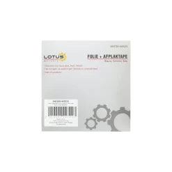 Lotus Verfspullen<Folie met afplaktape pro blauw 1100 mm 30 m