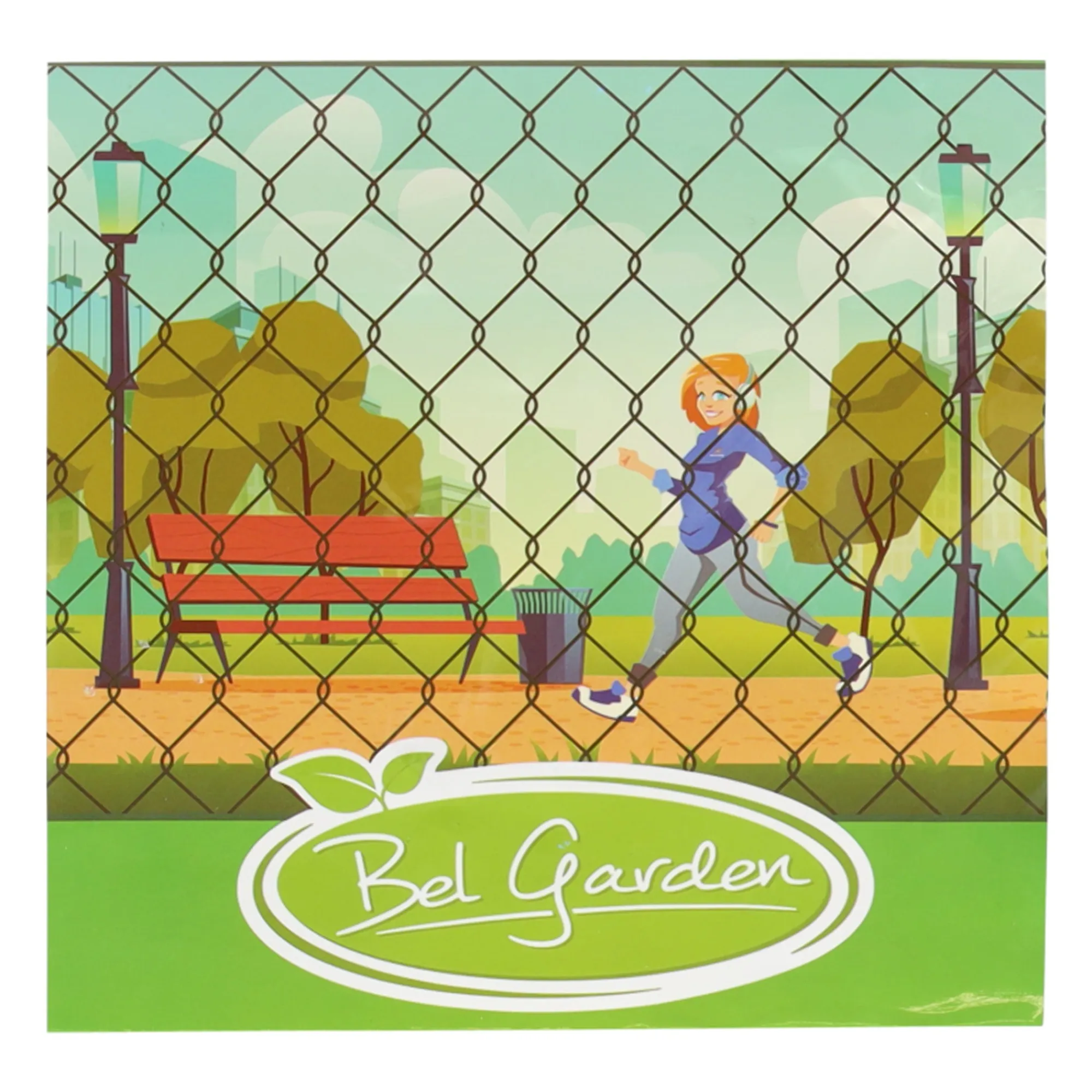 Bel Garden Afrastering<Gaas harmonica pl 50 H100 25M