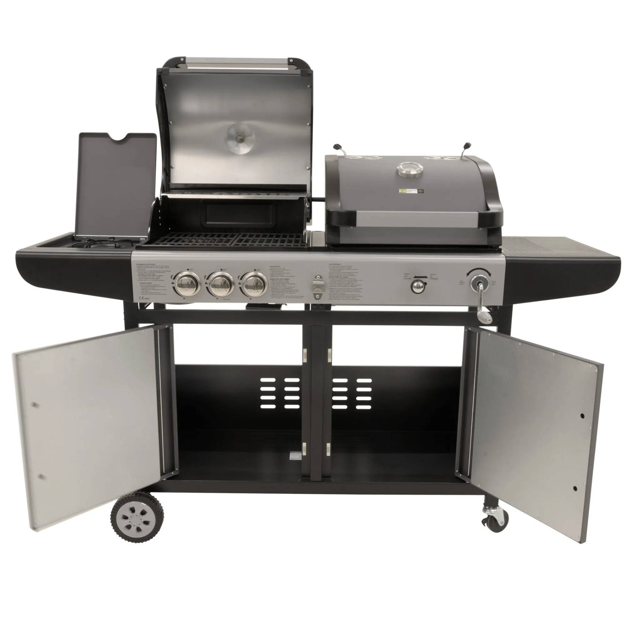 Gasbarbecues<Gas- en houtskoolbarbecue New York