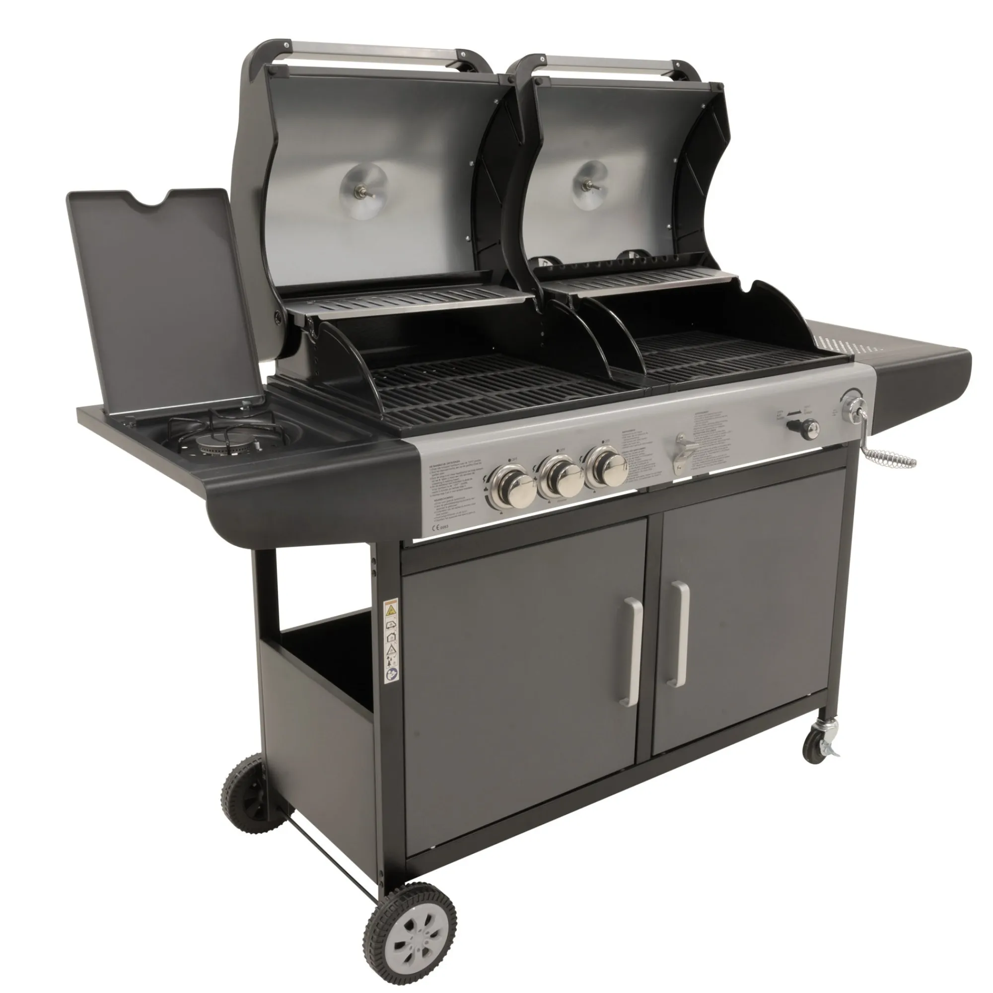 Gasbarbecues<Gas- en houtskoolbarbecue New York