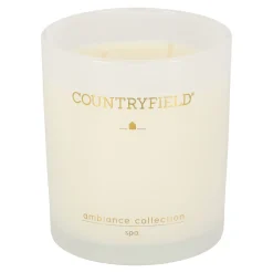 Countryfield Kaarsen<Geurkaars M Spa wit