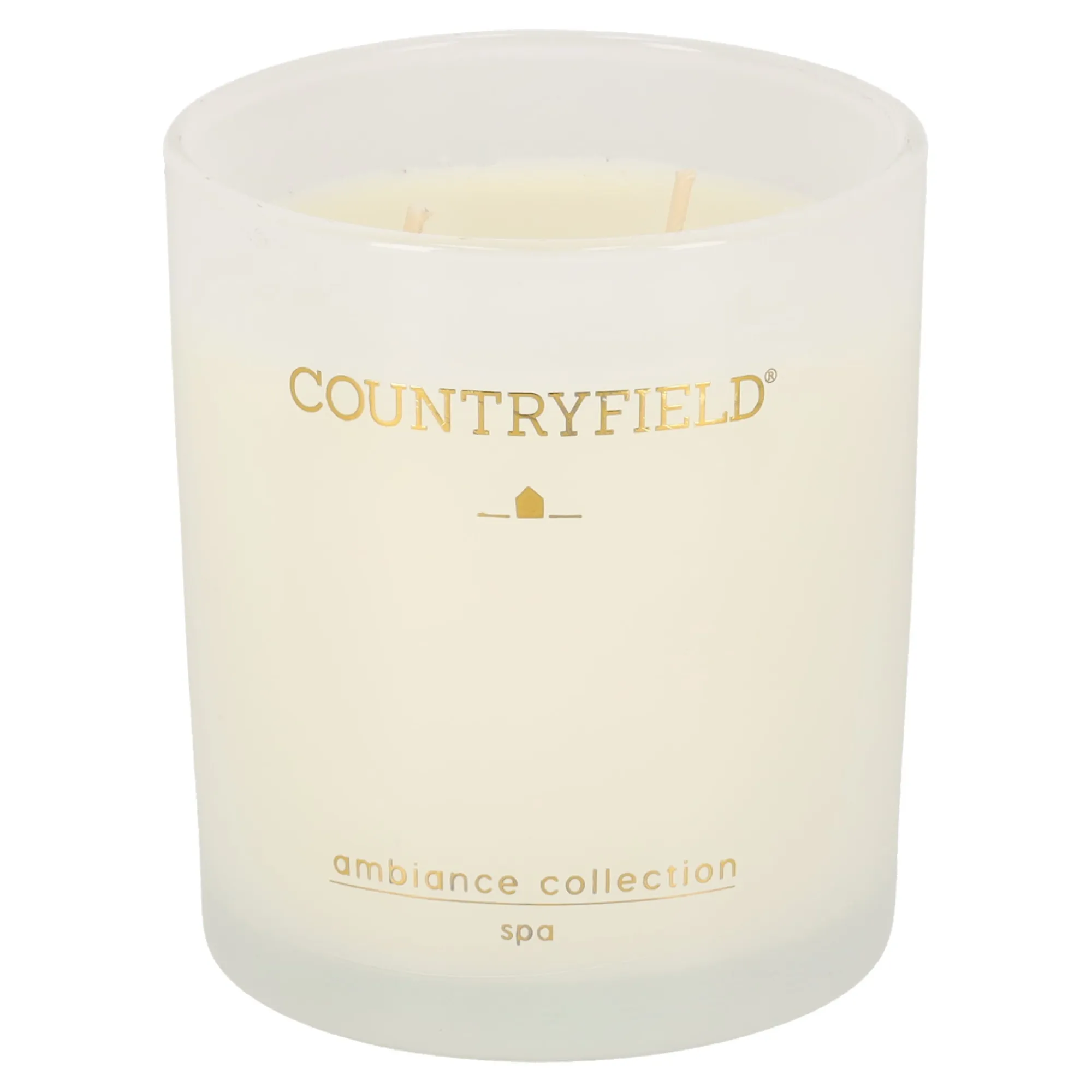 Countryfield Kaarsen<Geurkaars M Spa wit