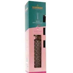 Scentmoods Kaarsen<Geurstokjes set secrets