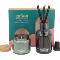 Scentmoods Kaarsen<Giftset Secrets kaars & geurstokjes