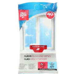 Dirt Devil Schoonmaken<Glasreinigingsdoekje 40st