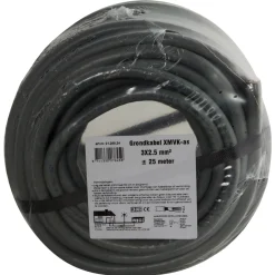 Q-link Installatiemateriaal<Grondkabel 25 m 3 x 2.5 mm² XMVK-as