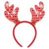 Kerstkleding<Haarband kerst rendieren rood