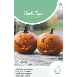 Horti Tops Moestuin<Halloween Pompoen Jack O'Lantern zaad