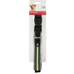 Friendly Pet Hondenriem<Halsband met clip zwart 30 mm x 40-47 cm FP