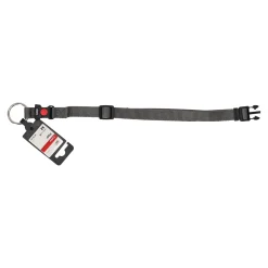 Friendly Pet Hondenriem<Halsband Ziggi donkergrijs XXS 10mm 15-25cm FP