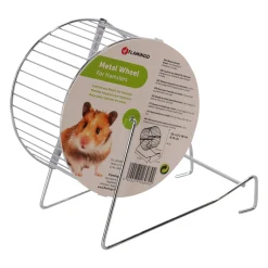 Flamingo Knaagdier Speelgoed<Hamsterwiel Marsi chroom D15cm