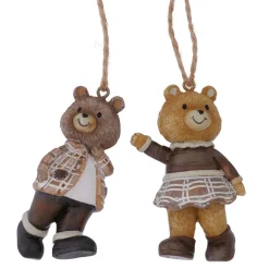 Boltze home Kerstdecoratie|Kerstballen<Hanger beer Henry 6cm