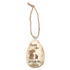 O'malley Pasen<Hanger ei hout 8cm goud