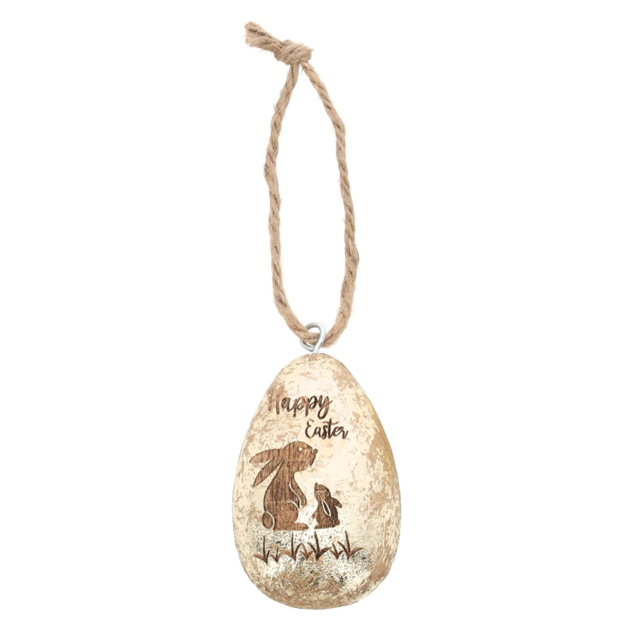 O'malley Pasen<Hanger ei hout 8cm goud