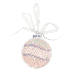 Kerstdecoratie|Kerstballen<Hanger kerstbal gingerbread 7 cm