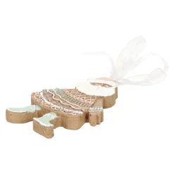 Kerstdecoratie|Kerstballen<Hanger kerstman gingerbread 9 cm