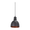 Binnenverlichting<Hanglamp Arley zwart