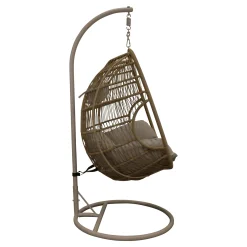 Bois le Duc Tuinstoelen<Hangstoel Jesolo crème met kussen